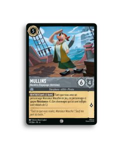LORCANA MULLINS membre d’équipage chevronné  177/204-Fr-6