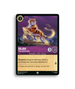 LORCANA RAJAH tigre fantomatique 62/204-Fr-7