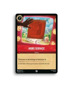 LORCANA HORS SERVICE 148/204-Fr-7