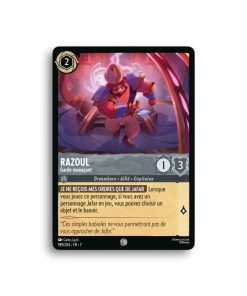 LORCANA RAZOUL garde menaçant 189/204-Fr-7
