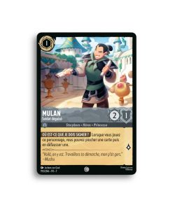 LORCANA MULAN soldat déguisé 193/204-Fr-7