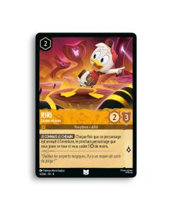 LORCANA Riri leader sérieux 003/204-Fr-8-L’Antre Fantaisique