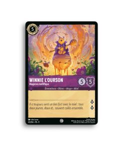 LORCANA WINNIE L’OURSON Magicien mellifique 41/204-Fr-9-L’Antre Fantaisique