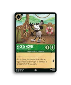 LORCANA MICKEY MOUSE Pilote de bateau à vapeur 80/204-Fr-9-L’Antre Fantaisique