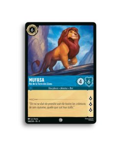 LORCANA MUFASA Roi de la terre des lions 144/204-Fr-9-L’Antre Fantaisique
