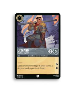 LORCANA LI SHANG Capitaine Impérial 193/204-Fr-9-L’Antre Fantaisique