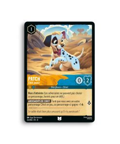 LORCANA PATCH Chiot joueur 25/204-Fr-8-L’Antre Fantaisique