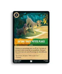 LORCANA QU’UNE TOUTE PETITE PLACE 41/204-Fr-8-L’Antre Fantaisique