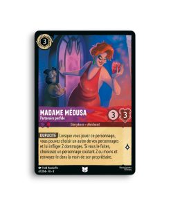 LORCANA MADAME MEDUSA Partenaire perfide 47/204-Fr-8-L’Antre Fantaisique