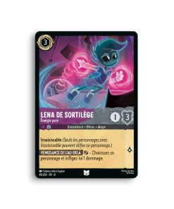 LORCANA LENA DE SORTILEGE Energie pure 49/204-Fr-8-L’Antre Fantaisique