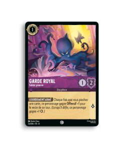 LORCANA GARDE ROYAL Soldat pieuvre 52/204-Fr-8-L’Antre Fantaisique