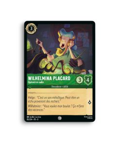 LORCANA WILHELMINA PLACARD Opératrice radio 85/204-Fr-8-L’Antre Fantaisique
