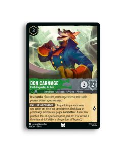 LORCANA DON CARNAGE Chef des pirates de l’air 108/204-Fr-8-L’Antre Fantaisique