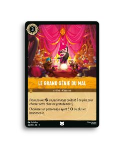 LORCANA LE GRAND GENIE DU MAL 30/204-Fr-9-L’Antre Fantaisique