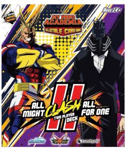 My Hero Academia CCG–All Might vs All For One–Two Player Deck–Version Anglaise
