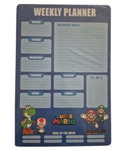 Weekly Planner–Harry Potter & Super Mario–Organiseur Hebdomadaire