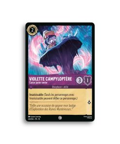 LORCANA Violette Campyloptère, Castor junior senior 044/204-Fr10