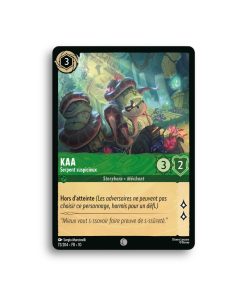 LORCANA Kaa, Serpent suspicieux 072/204-Fr10