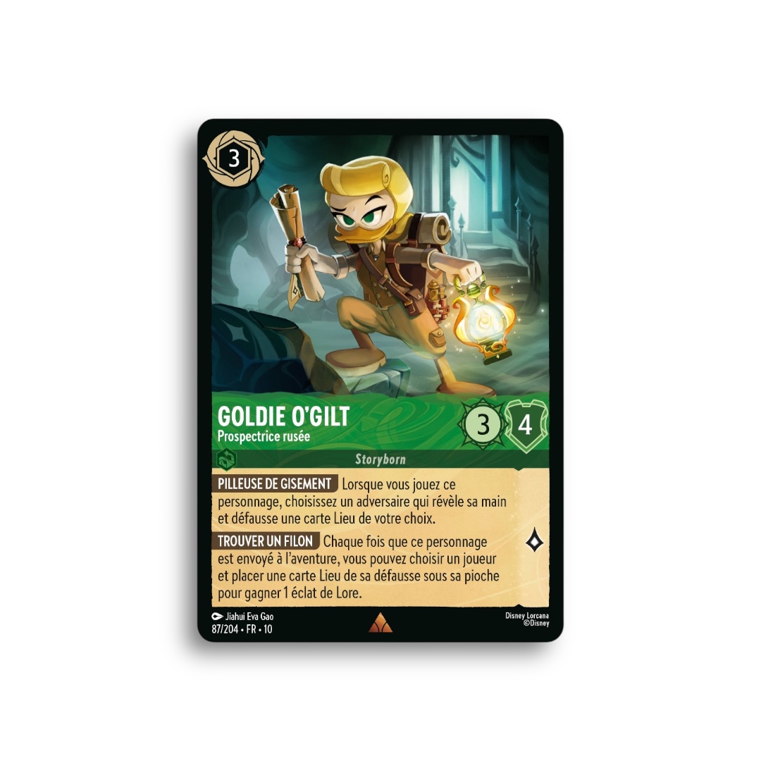 LORCANA Goldie O'Gilt, Prospectrice rusée 087/204-Fr10