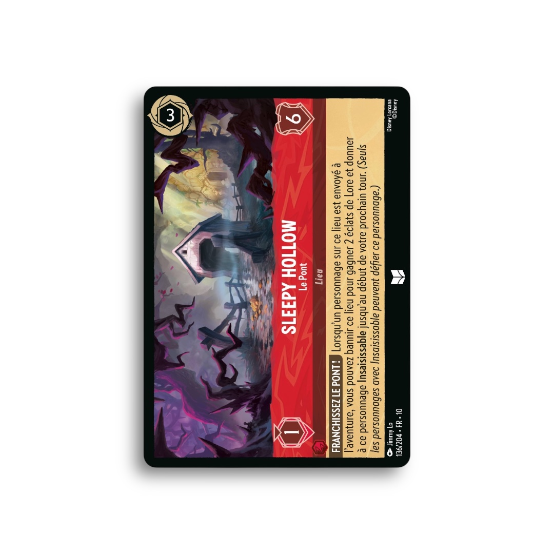 LORCANA Sleepy Hollow, Le Pont 136/204-Fr10