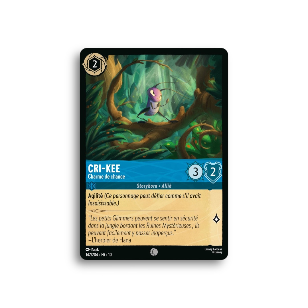 LORCANA Cri-Kee, Charme de chance 142/204-Fr10