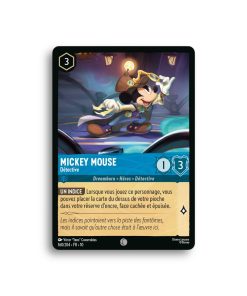 LORCANA Mickey Mouse, Détective 160/204-Fr10