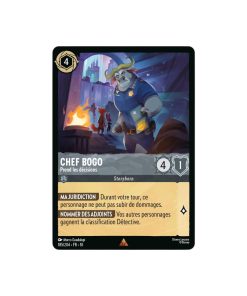LORCANA Chef Bogo, Prend les décisions 185/204-Fr10