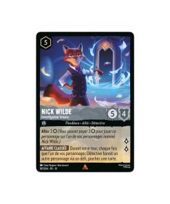 LORCANA Nick Wilde, Investigateur tenace 187/204-Fr10