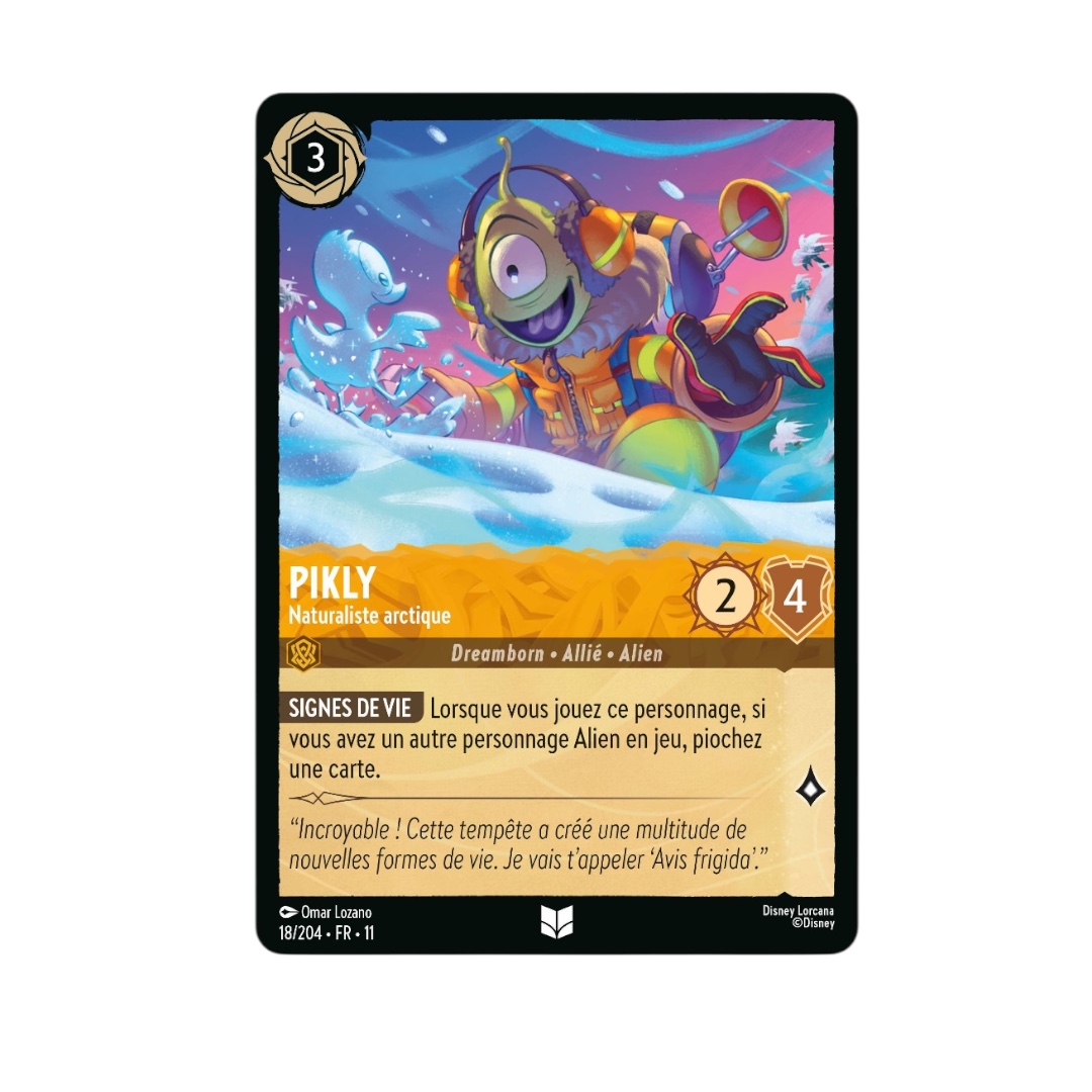 LORCANA Pikly, Naturaliste arctique 018/204-Fr11