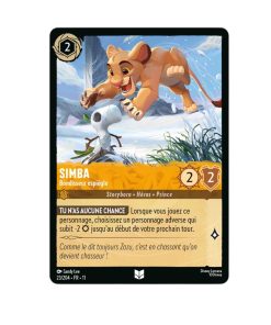 LORCANA Simba, Bondisseur espiègle 023/204-Fr11