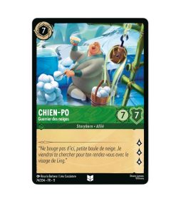 LORCANA Chien-Po, Guerrier des neiges 074/204-Fr11