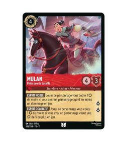 LORCANA Mulan, Prête pour la bataille 108/204-Fr11