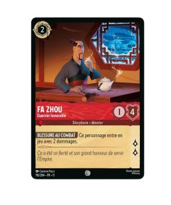 LORCANA Fa Zhou, Guerrier honorable 110/204-Fr11