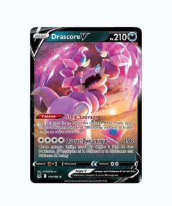 Carte Pokémon–Drascore-V–118/196–Origine Perdue-Ultra-rare