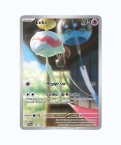 Carte Pokémon– Éoko–179/167-Mascarade Crépusculaire-Illustration Rare