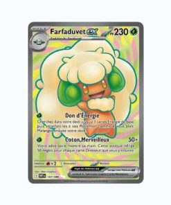 Carte Pokémon–Farfaduvet ex–157/86-Flamme Blanche-Ultra Rare