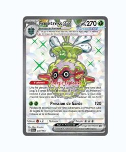 Carte Pokémon– Foretress ex–230/193-Évolutions à Paldea-Ultra Rare