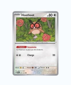 Carte Pokémon– Hoothoot–77/131–Évolutions Prismatiques- Commune Masterball,