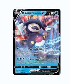 Carte Pokémon-M. Glaquette de Galar-V– 49/189-Astres Radieux-Ultra-rare