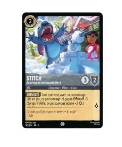 LORCANA Stitch, Au niveau de méchanceté élevé 185/204-Fr11