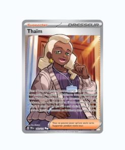 Carte Pokémon– Dresseur Thaïm–143/131–Évolutions Prismatiques-Ultra Rare