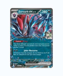 Carte Pokémon–Zoroark ex de N–98/159-Aventures Ensemble-Double Rare